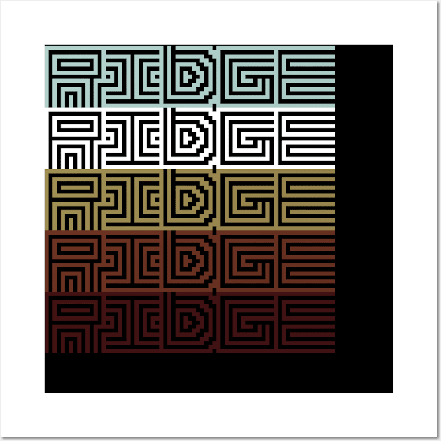 Ridge Wall Art by thinkBig